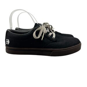 Etnies Shoes Mens 7.5 Skateboarding Shoes Black Jameson 2 Eco Trainers Sneakers